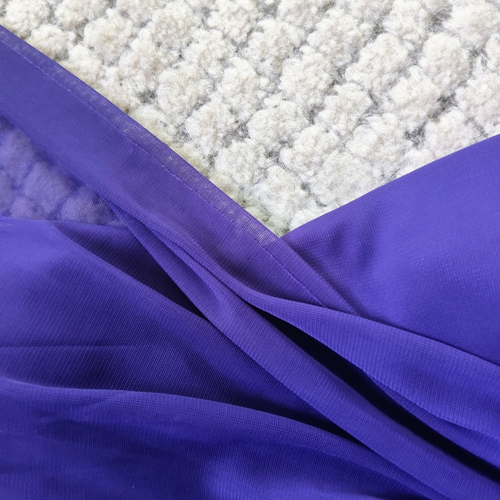 Onyx Nite Size 14 Purple Evening Gown - Picture 4 of 9